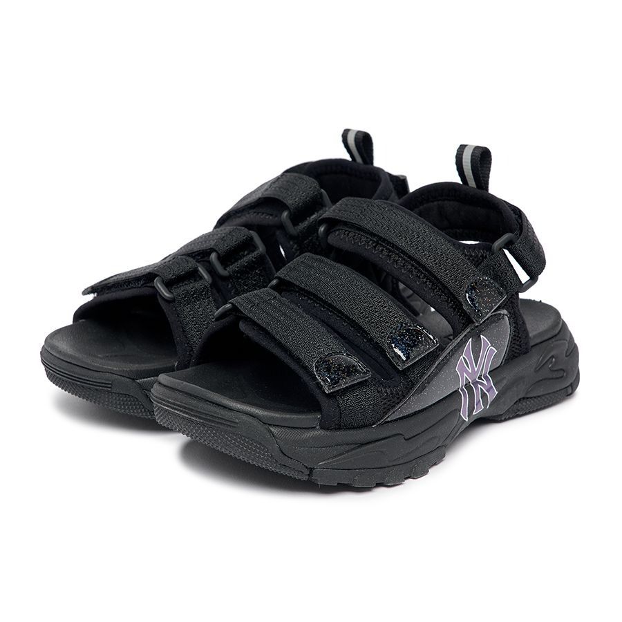 1070 - HÀNG CHÍNH HÃNG - GIÀY SANDAL KID - MLB Chunky Sandals New York Yankees - *ĐEN* - Code :7ASDB0133-50BKS