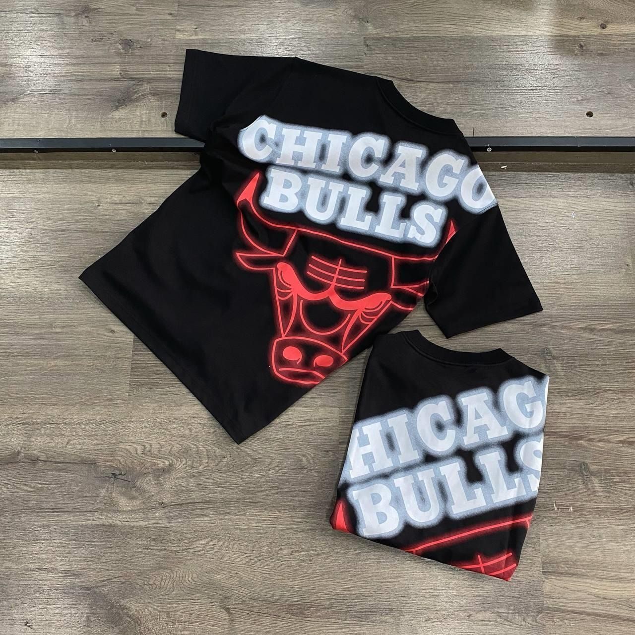 1171 - HÀNG CHÍNH HÃNG - ÁO THUN NEW ERA - CHICAGO BULLS NEON - ĐEN - CODE: 60292338