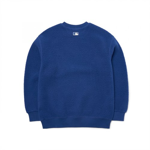 1694 - HÀNG CHÍNH HÃNG - ÁO MLB LIKE SMILE FLEECE MEGA NY YANKEES - NAVY - CODE: 3AMTF5516-07INS