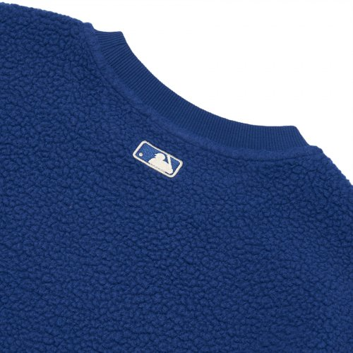 1694 - HÀNG CHÍNH HÃNG - ÁO MLB LIKE SMILE FLEECE MEGA NY YANKEES - NAVY - CODE: 3AMTF5516-07INS