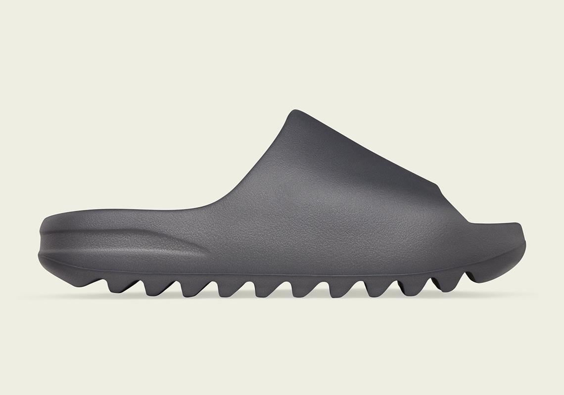 1696 - HÀNG CHÍNH HÃNG - DÉP YEEZY SLIDE GRANITE - XÁM ĐEN - CODE : ID4132