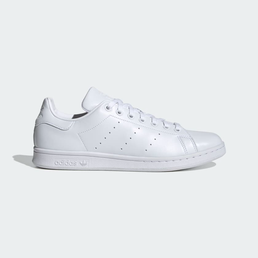 1987 - HÀNG CHÍNH HÃNG - GIÀY ADIDAS STAN SMITH *ALL WHITE* - CODE: FX5500