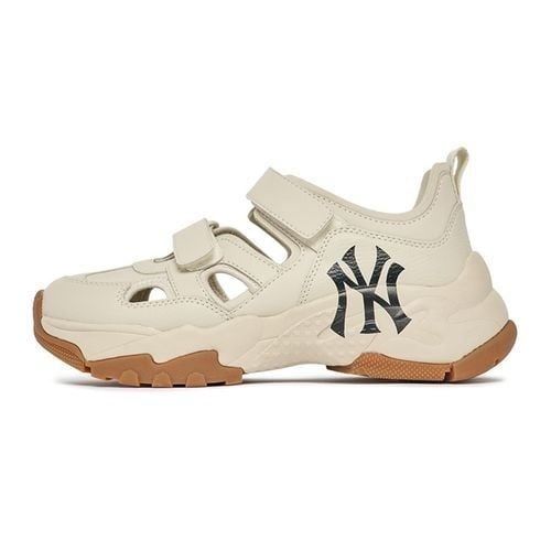1995 - HÀNG CHÍNH HÃNG - GIÀY SANDAL - MLB Big Ball Chunky Mask NY GUM - Màu Kem - Code: ASDCH133-50CRS