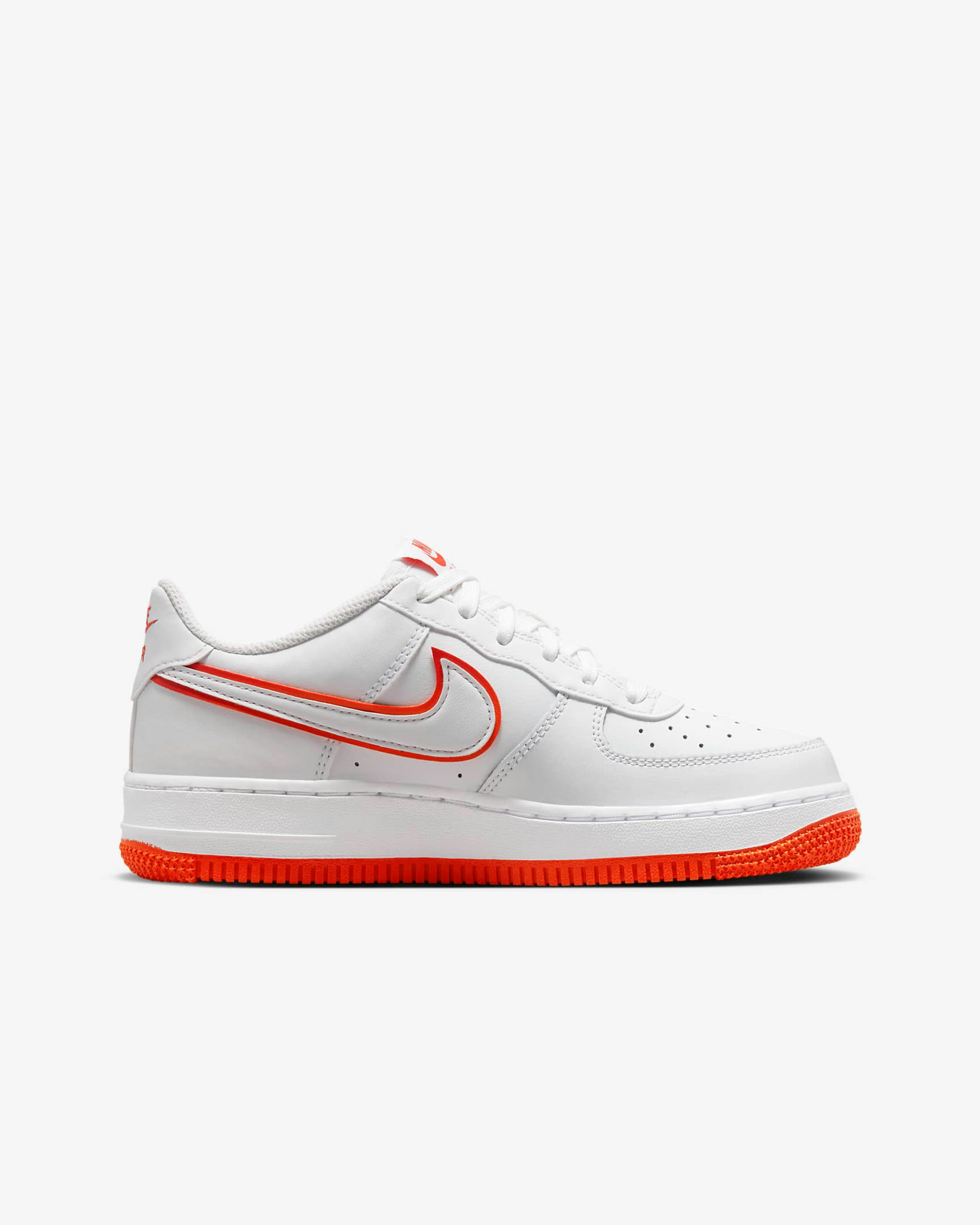 2002 - HÀNG CHÍNH HÃNG - GIÀY NIKE AIR FORCE 1 'WHITE PICANTE RED' - CODE: DV7762101