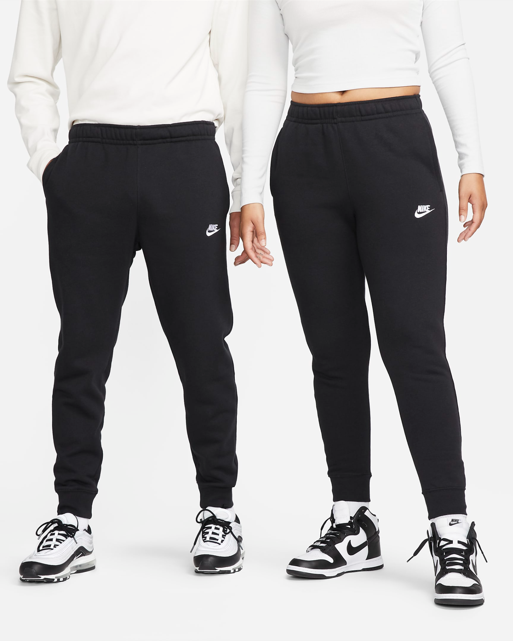 2005 - HÀNG CHÍNH HÃNG - QUẦN NIKE SPORTSWEAR CLUB FLEECE JOGGERS - 'BLACK' - CODE: BV2671-010