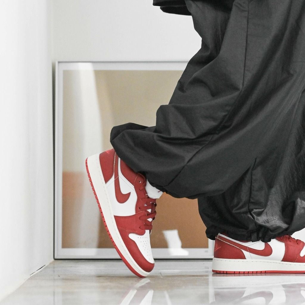 2148 - HÀNG CHÍNH HÃNG - GIÀY NIKE AIR JORDAN 1 LOW - WHITE DUNE RED - CODE: FJ3459-160