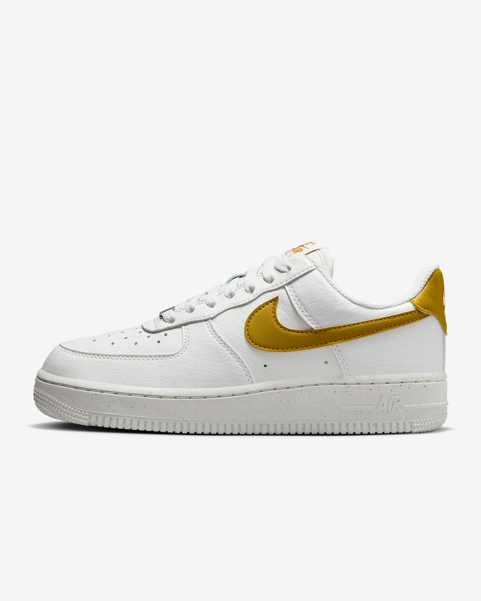  2157 - HÀNG CHÍNH HÃNG - GIÀY NIKE AIR FORCE ONE - WHITE & BRONZINE - CODE: DV3808-101 