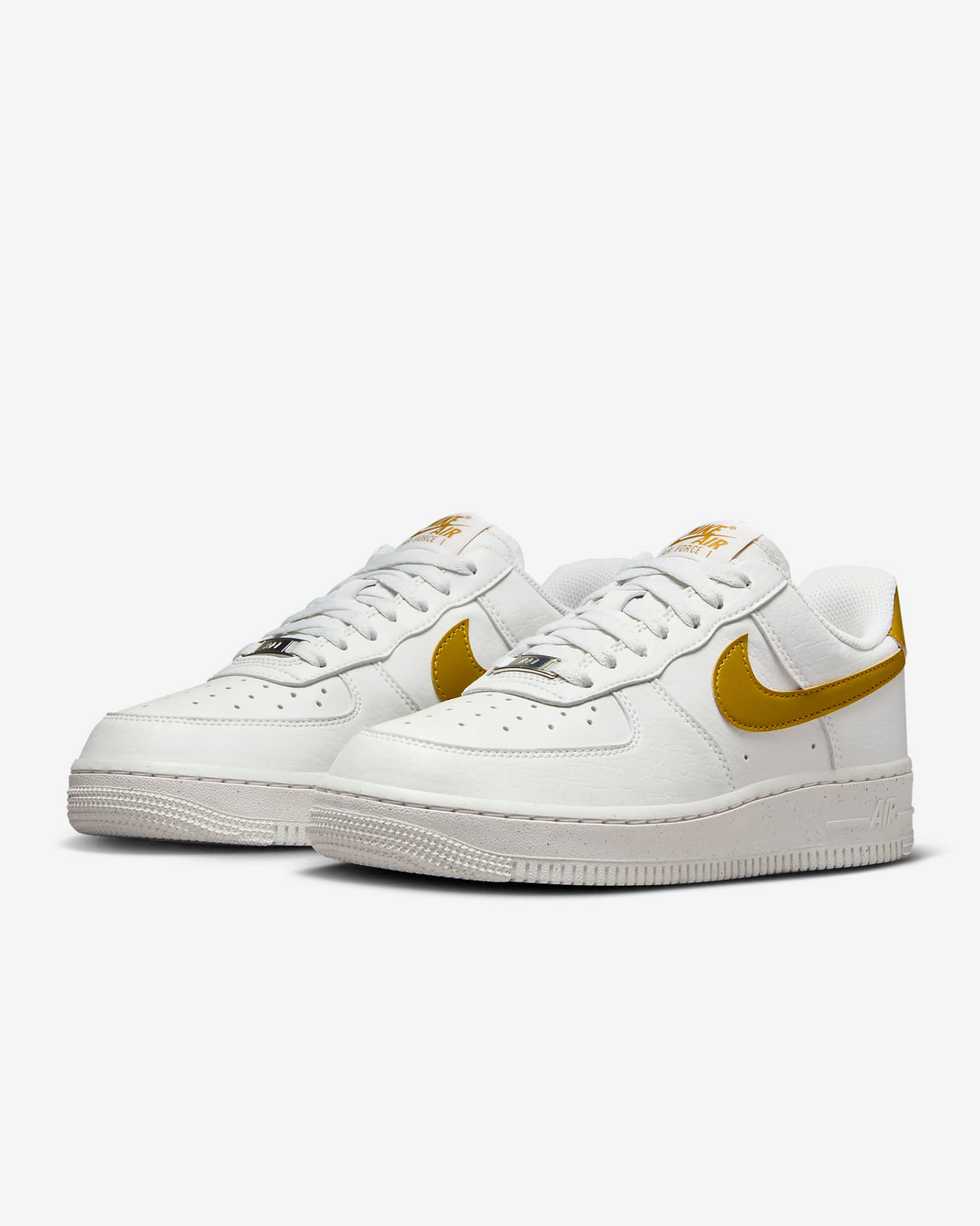  2157 - HÀNG CHÍNH HÃNG - GIÀY NIKE AIR FORCE ONE - WHITE & BRONZINE - CODE: DV3808-101 