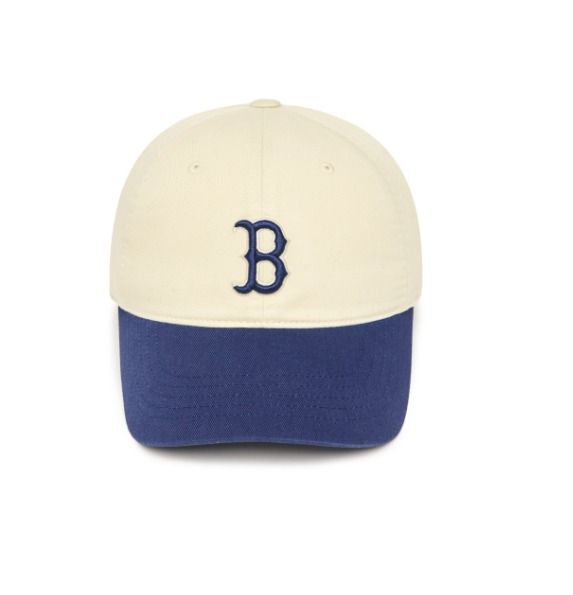 2278 - HÀNG CHÍNH HÃNG - MŨ - NÓN MLB LOGO BOSTON WHITE NAVY