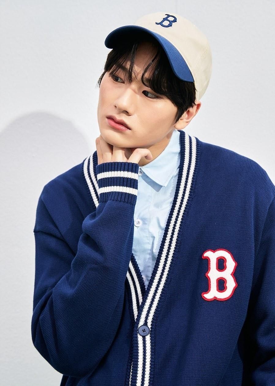 2278 - HÀNG CHÍNH HÃNG - MŨ - NÓN MLB LOGO BOSTON WHITE NAVY