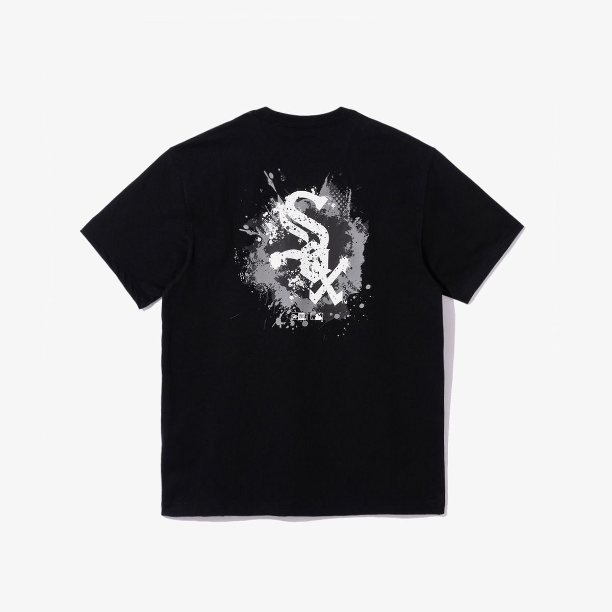2281 - HÀNG CHÍNH HÃNG - ÁO THUN NEW ERA - CHICAGO VẨY SƠN - ĐEN - CODE: 14179145