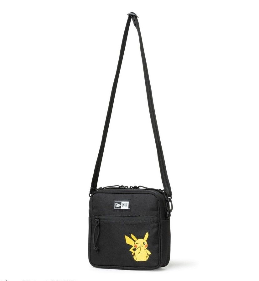 2324 - HÀNG CHÍNH HÃNG - TÚI NEW ERA - PIKACHU - VUÔNG ĐEN - CODE 14124524