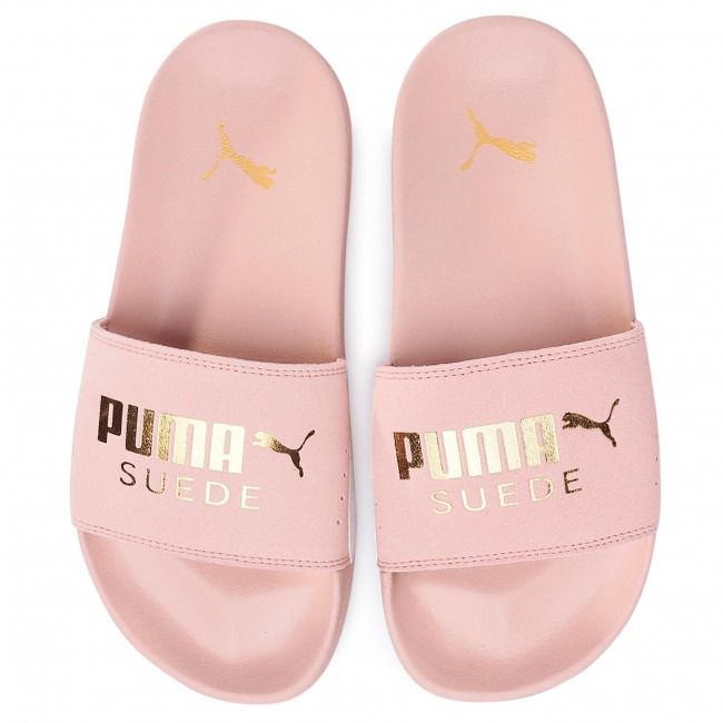2328 - HÀNG CHÍNH HÃNG - DÉP PUMA SUEDE - ĐẲNG CẤP SỌC HÔNG - *HỒNG/PINK*