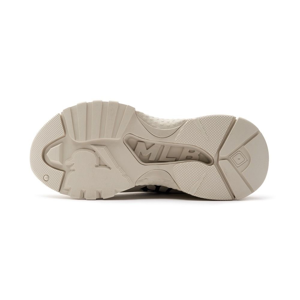 2344 - HÀNG CHÍNH HÃNG - GIÀY MLB CHUNKY MONOGRAM NY YANKEES - ĐEN V2 - CODE 3ASHBMN3N-50BKS