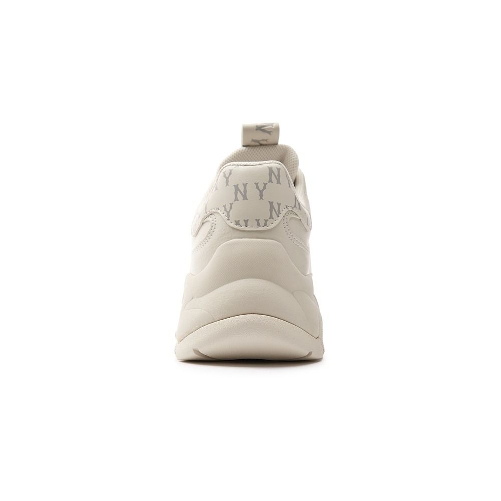 2344 - HÀNG CHÍNH HÃNG - GIÀY MLB CHUNKY MONOGRAM NY YANKEES - ĐEN V2 - CODE 3ASHBMN3N-50BKS