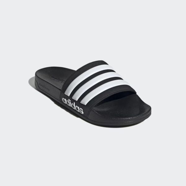2346 - HÀNG CHÍNH HÃNG - DÉP ADIDAS LITE - ĐEN SỌC TRẮNG - CODE GZ5922