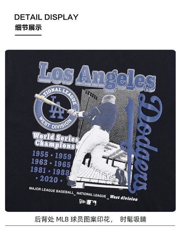 2377 - HÀNG CHÍNH HÃNG - ÁO THUN NEW ERA - LA WEST DIVISION - NAVY - CODE: 14187402