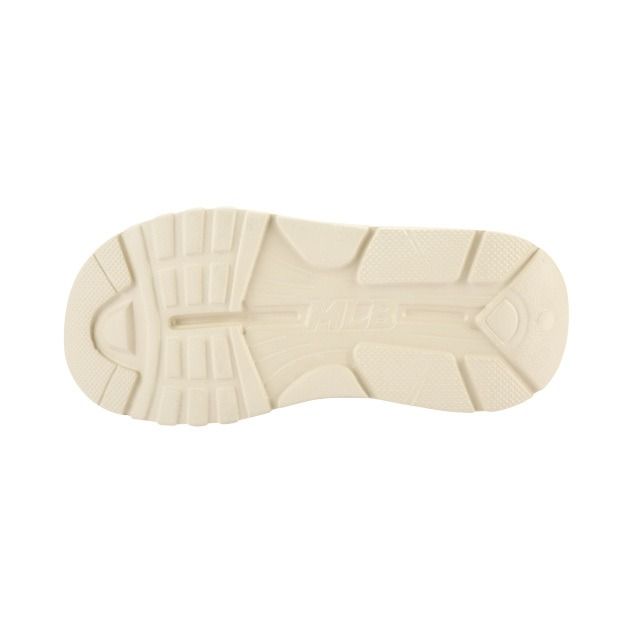2490 - HÀNG CHÍNH HÃNG - DÉP MLB Chunky Slider - NY Yankees - Cream - Code: 32SHHP111-50I