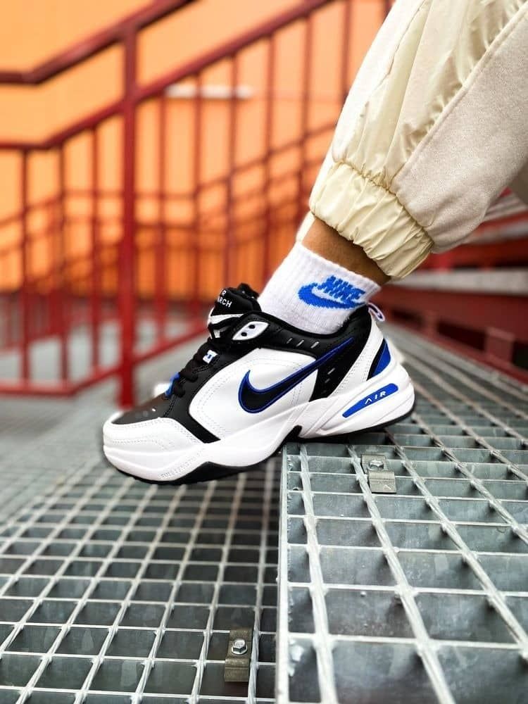 2501 - HÀNG CHÍNH HÃNG - GIÀY NIKE AIR MONARCH IV - TRẮNG XANH - CODE: 415445-002