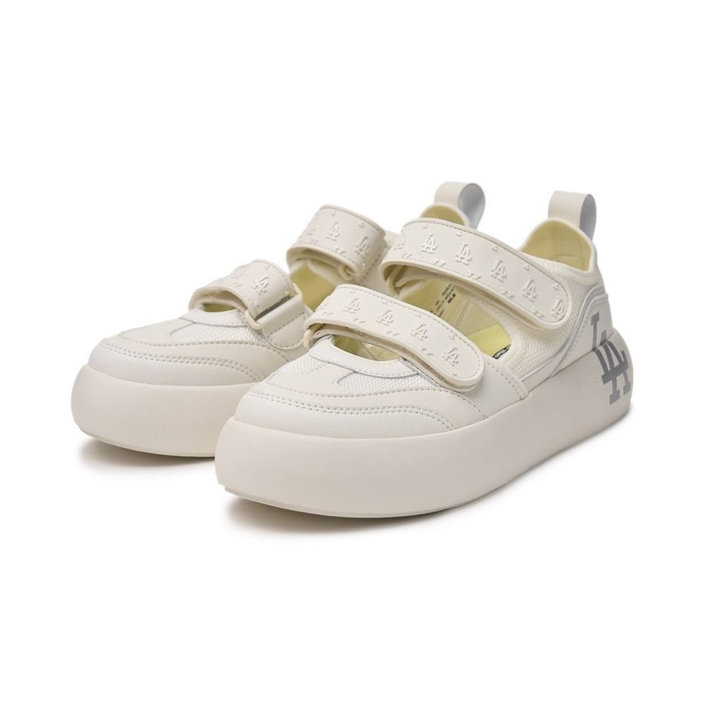 2506 - HÀNG CHÍNH HÃNG - GIÀY SANDAL MLB CHUNKY BASE LA DODGERS - IVORY - CODE: 3ASDCMB43-07IVS