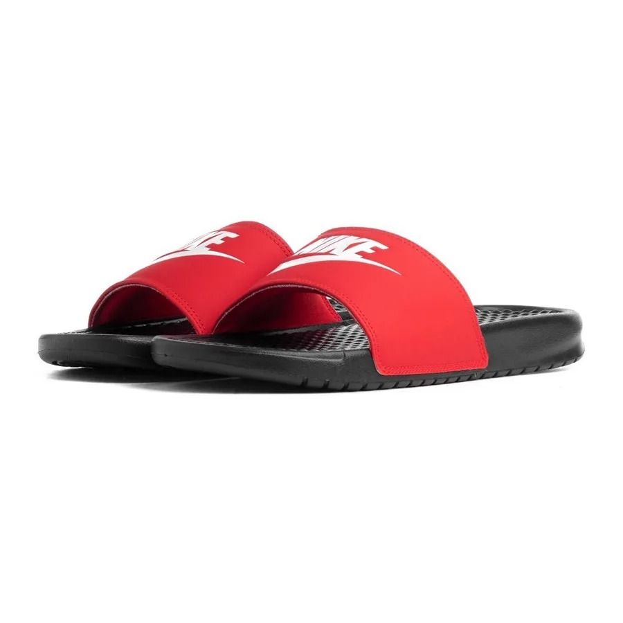 2508 - HÀNG CHÍNH HÃNG - DÉP NIKE BENASSI JDI - ĐEN/ĐỎ - CODE: 343880-026