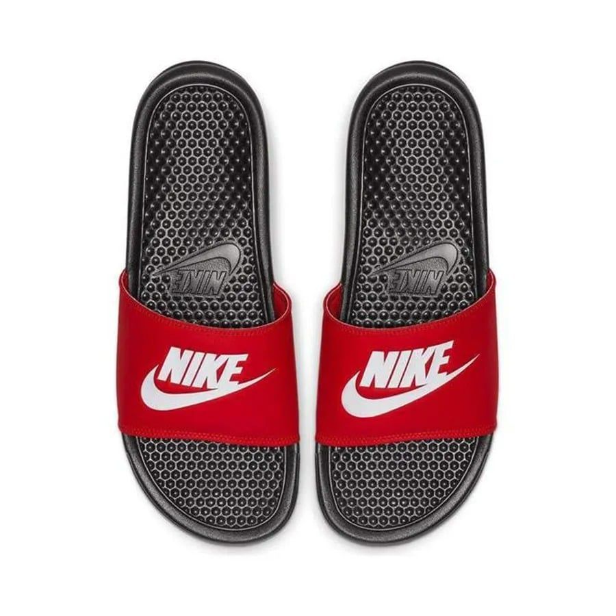 2508 - HÀNG CHÍNH HÃNG - DÉP NIKE BENASSI JDI - ĐEN/ĐỎ - CODE: 343880-026