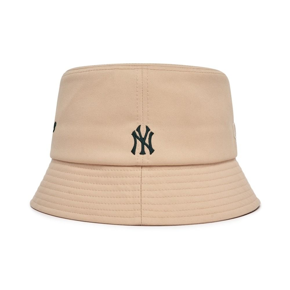 2509 - HÀNG CHÍNH HÃNG - Mũ / Nón MLB Bucket New York Yankees - Màu Begie