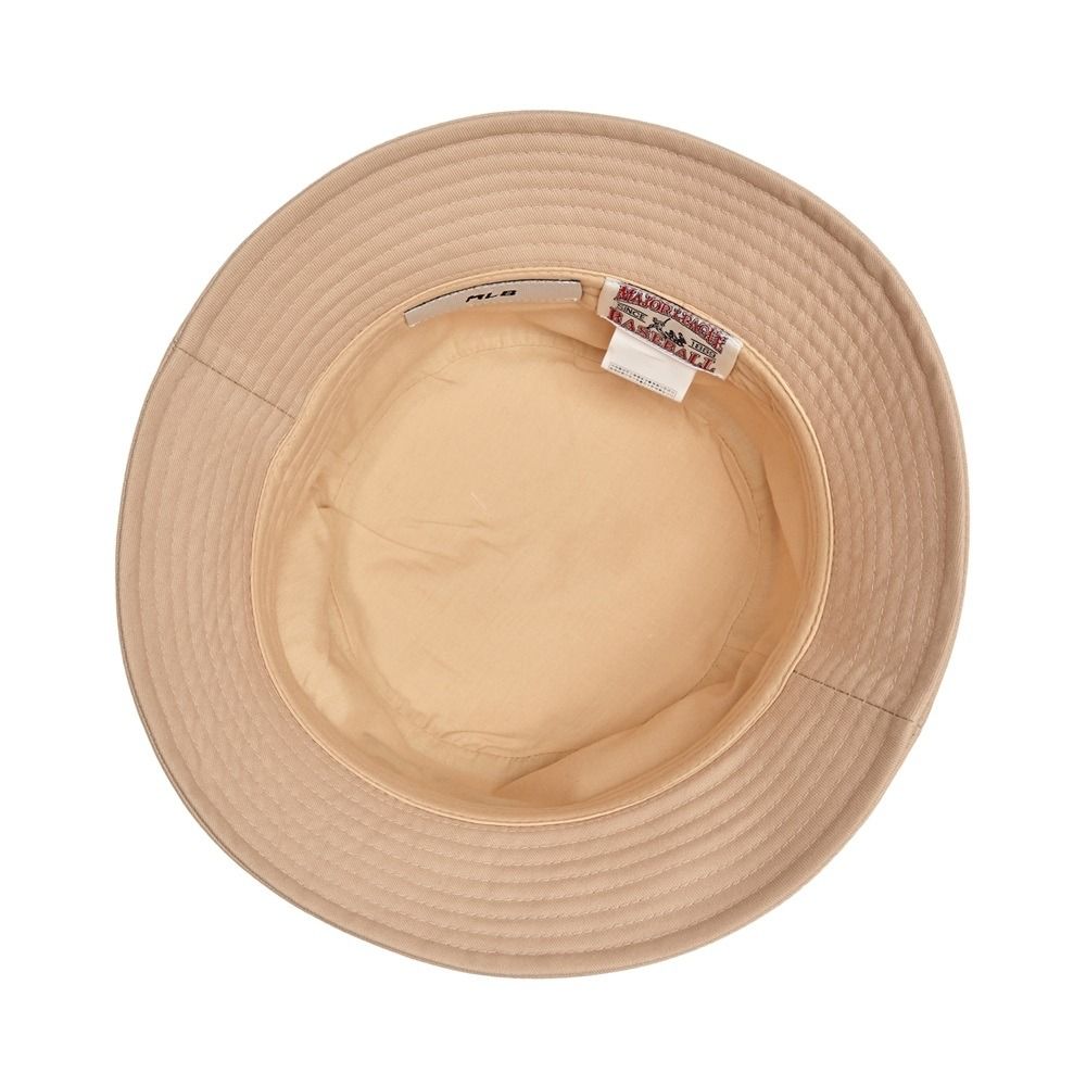2509 - HÀNG CHÍNH HÃNG - Mũ / Nón MLB Bucket New York Yankees - Màu Begie