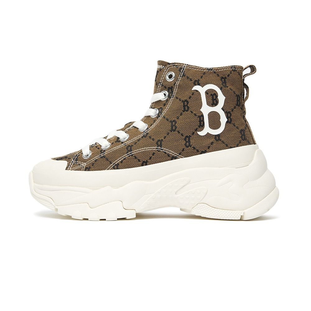 2546 - HÀNG CHÍNH HÃNG - GIÀY MLB CHUNKY HIGH - MONO BOSTON - NÂU - CODE: 3ASHU311N-43B