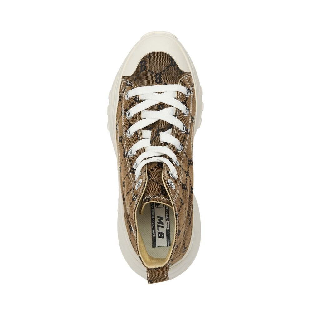 2546 - HÀNG CHÍNH HÃNG - GIÀY MLB CHUNKY HIGH - MONO BOSTON - NÂU - CODE: 3ASHU311N-43B