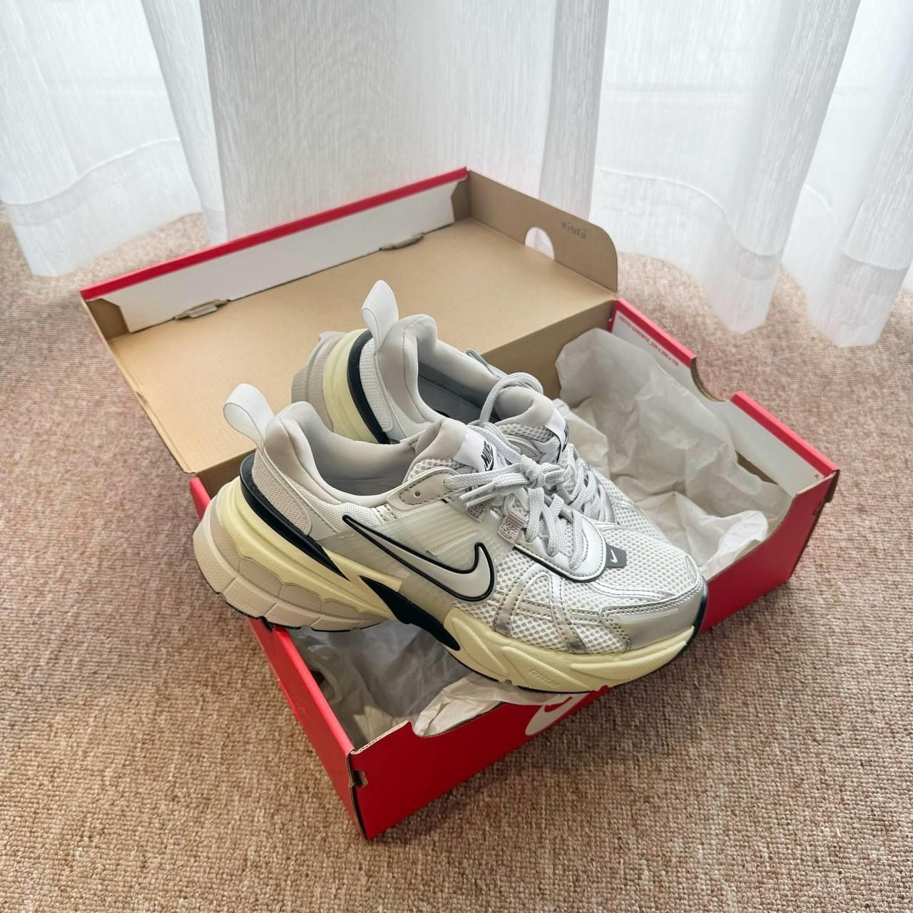 2523 - GIÀY CHÍNH HÃNG - GIÀY NIKE V2K RUN - METALLIC SILVER - CODE: FD0736-100