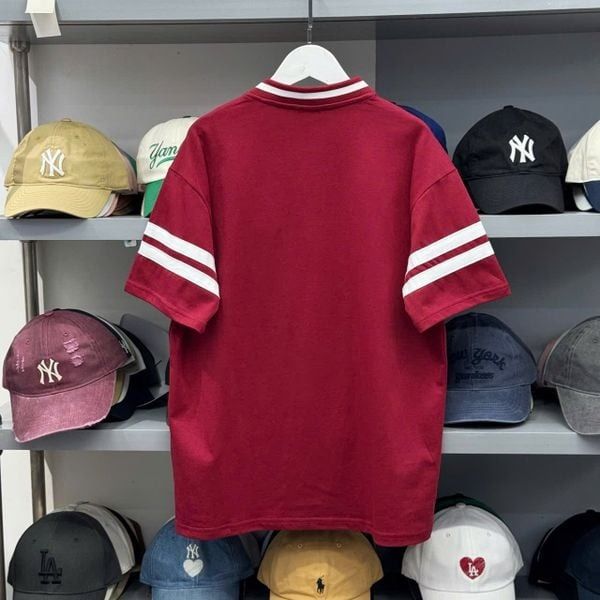 2589 - HÀNG CHÍNH HÃNG - ÁO THUN NEW ERA - JERSEY NEW YORK - ĐỎ ĐÔ - CODE: 13505030