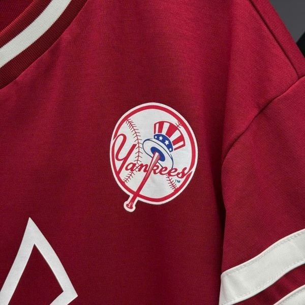 2589 - HÀNG CHÍNH HÃNG - ÁO THUN NEW ERA - JERSEY NEW YORK - ĐỎ ĐÔ - CODE: 13505030
