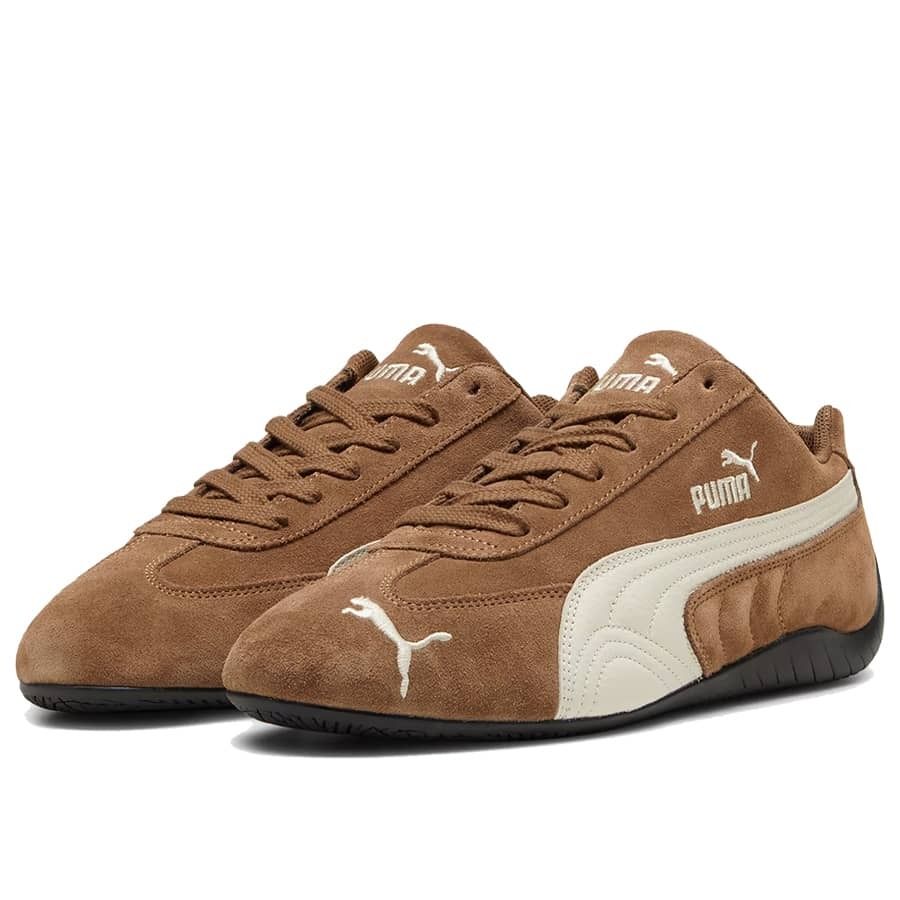 2593 - HÀNG CHÍNH HÃNG - Giày PUMA SpeedCat OG - Nâu swoosh kem - Code: 398847-02