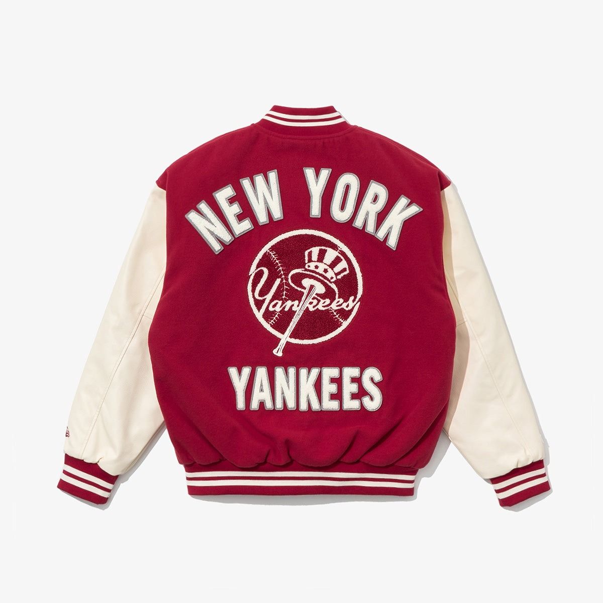 2606 - HÀNG CHÍNH HÃNG - ÁO KHOÁC NEW ERA - VARSITY - NY YANKEES - ĐỎ - CODE: 13783696