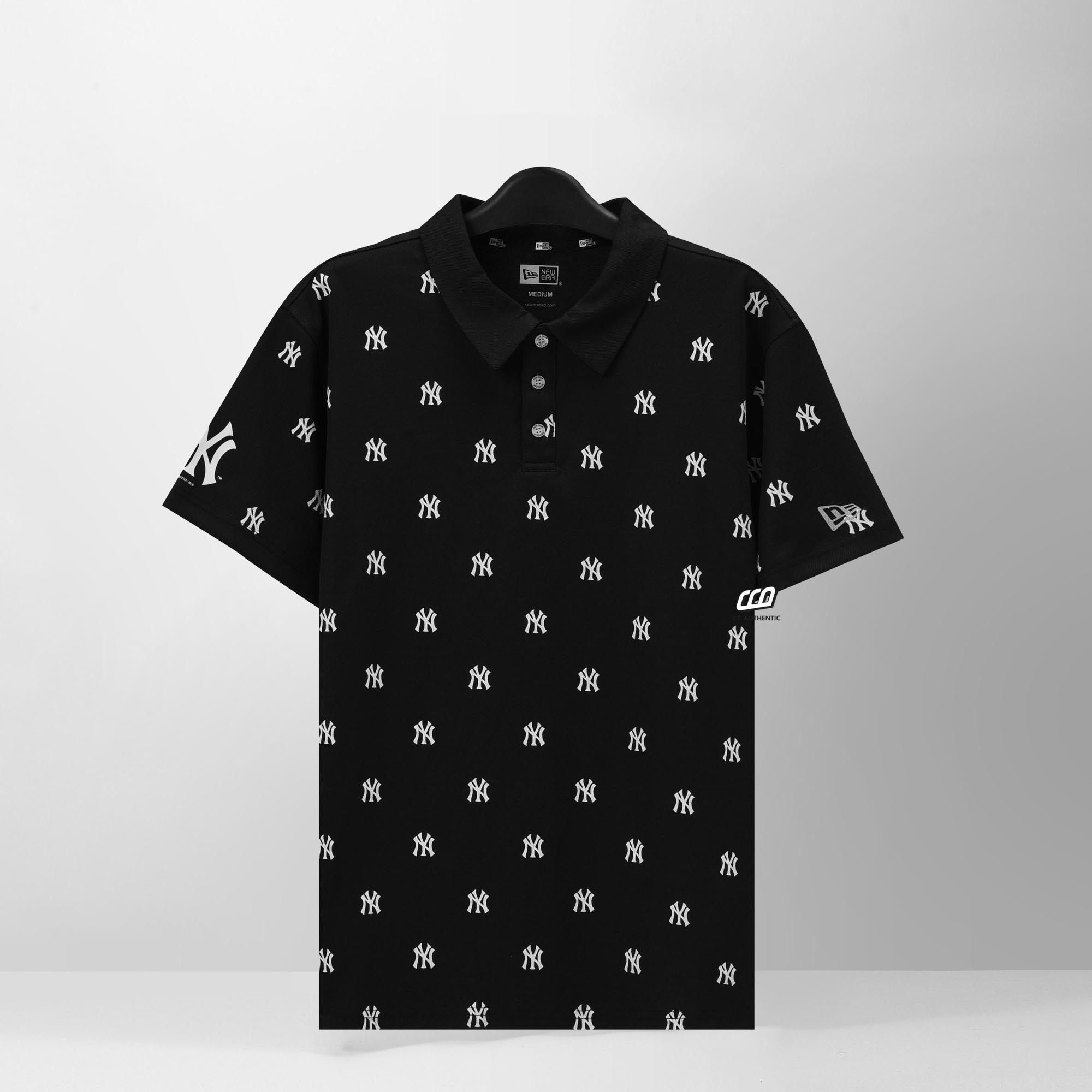 2614 - HÀNG CHÍNH HÃNG - ÁO THUN NEW ERA - POLO GOLF - ĐEN - CODE: 13061586