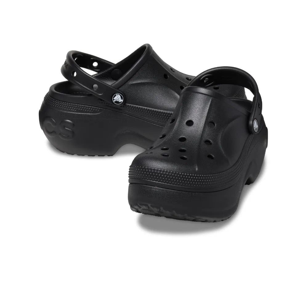 2619 - HÀNG CHÍNH HÃNG - GIÀY CLOG UNISEX CROCS BELLA - ĐEN - CODE: 210062-001
