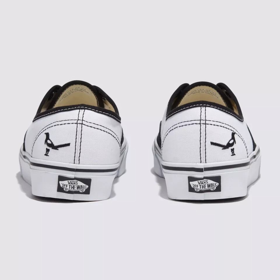 2621 - HÀNG CHÍNH HÃNG - GIÀY VANS AUTHENTIC - CON CHIM - ĐEN/TRẮNG - CODE: VN0009PVBPB
