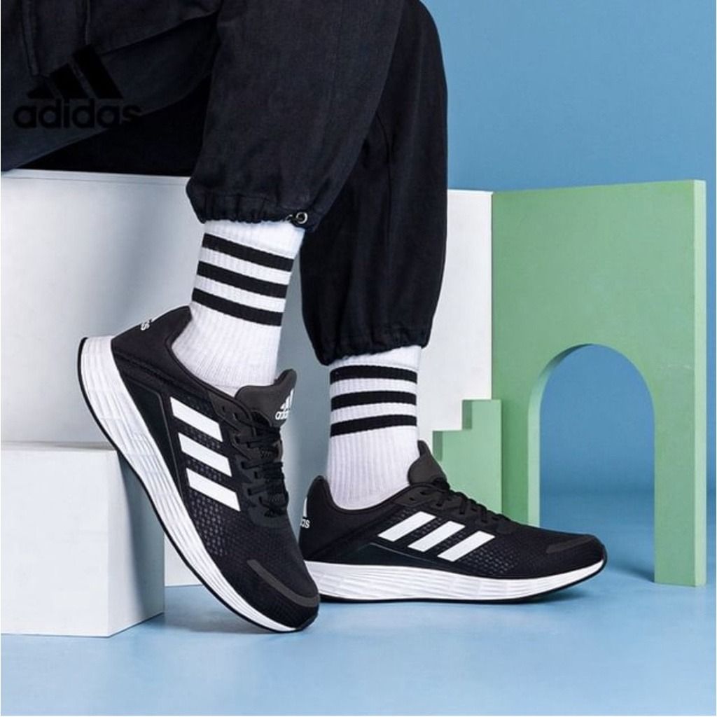 1679 - HÀNG CHÍNH HÃNG - GIÀY ADIDAS DURAMO SL - ' ĐEN SỌC TRẮNG ’ - CODE: GV7124
