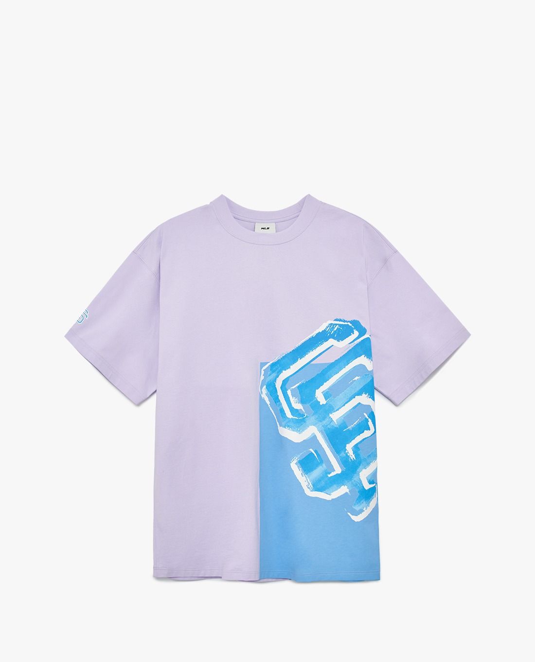 1711 - HÀNG CHÍNH HÃNG - ÁO THUN MLB - NY Pop Art Graphic - TÍM - CODE: 3ATSL0433