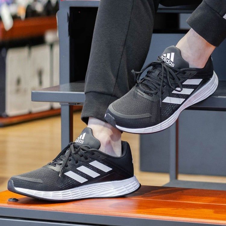 1679 - HÀNG CHÍNH HÃNG - GIÀY ADIDAS DURAMO SL - ' ĐEN SỌC TRẮNG ’ - CODE: GV7124