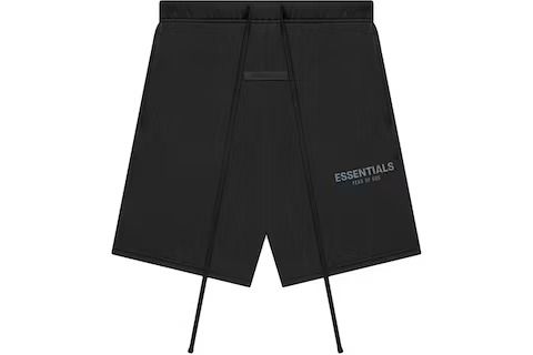2101 - HÀNG CHÍNH HÃNG - Quần Shorts FEAR OF GOD ESSENTIALS SHORTS - BLACK - ĐEN SS21