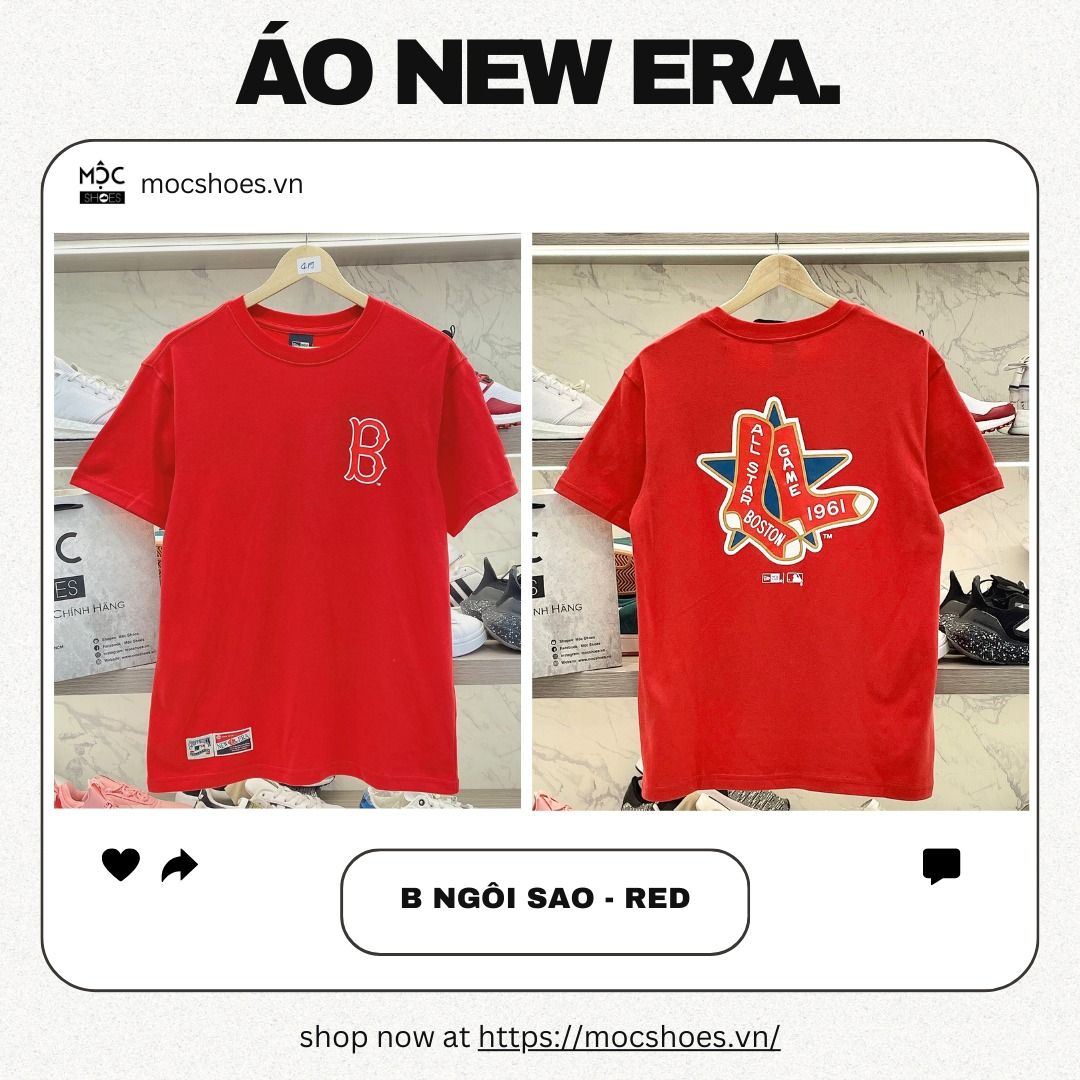 2584 - HÀNG CHÍNH HÃNG - TỔNG HỢP QUẦN ÁO NEW ERA - MÀU ĐỎ RED