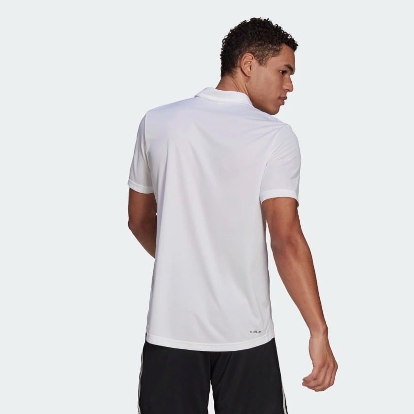 0865 - HÀNG CHÍNH HÃNG - ÁO ADIDAS POLO TRẮNG - * WHITE * CODE : GM2154