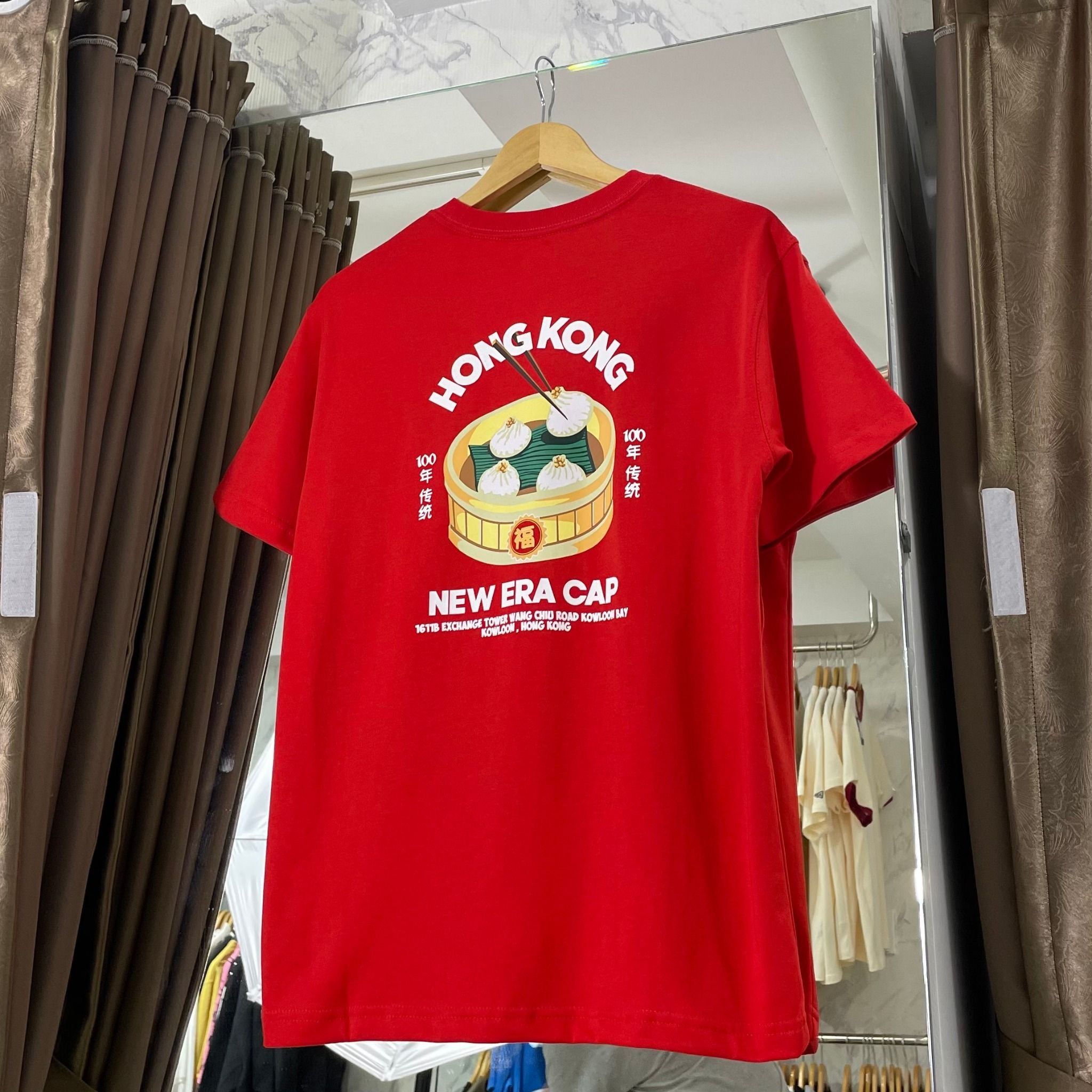 2584 - HÀNG CHÍNH HÃNG - TỔNG HỢP QUẦN ÁO NEW ERA - MÀU ĐỎ RED