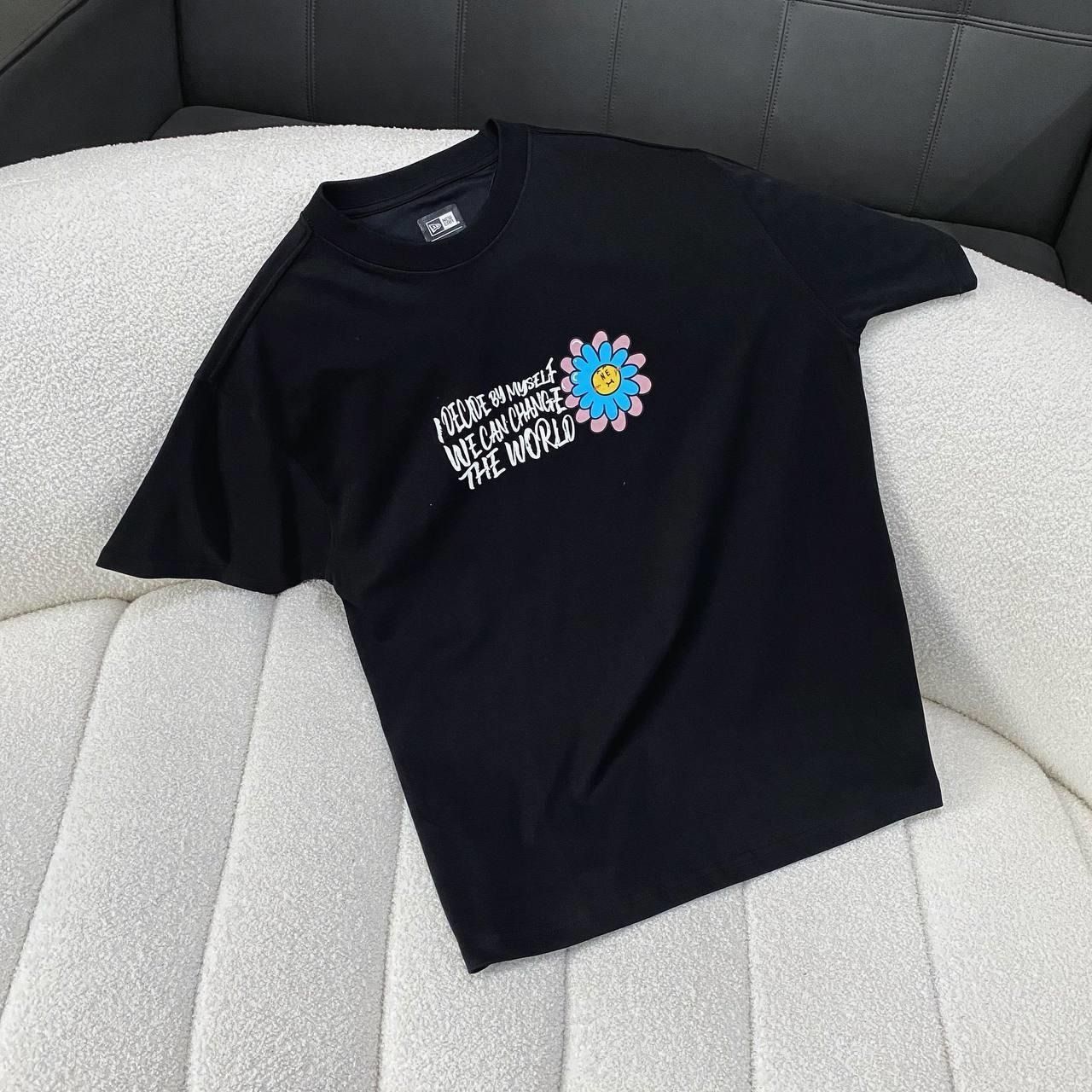 1714 - HÀNG CHÍNH HÃNG - ÁO THUN NEW ERA - SUNFLOWER - ĐEN - CODE : 13559703