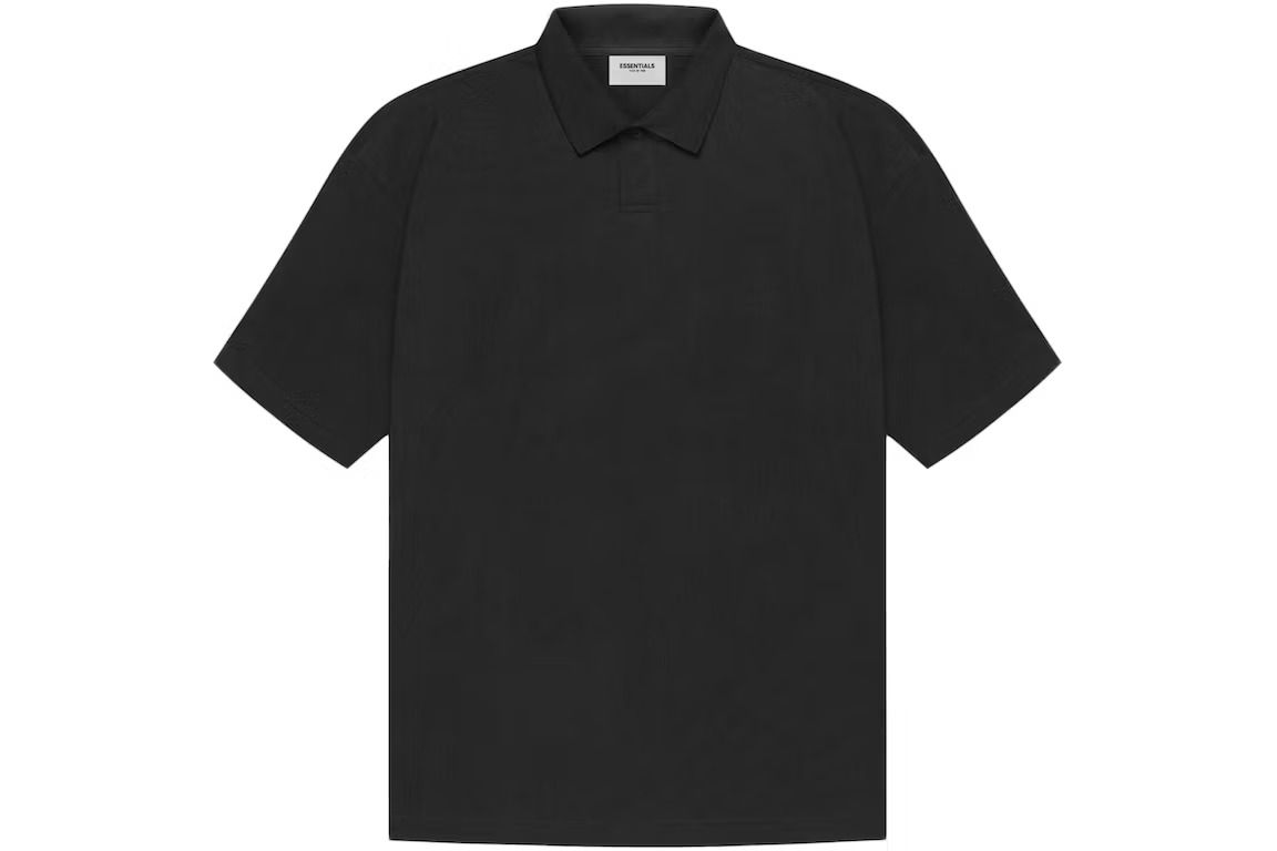 2096 - HÀNG CHÍNH HÃNG - Áo Polo Essentials FOG SS21 - BLACK - ĐEN
