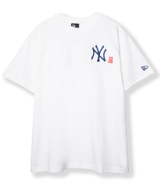 2108 - HÀNG CHÍNH HÃNG - Áo Thun New Era NEW YORK YANKEES BEAR - CON GẤU - TRẮNG - CODE: 14148887