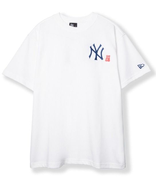  2108 - HÀNG CHÍNH HÃNG - Áo Thun New Era NEW YORK YANKEES BEAR - CON GẤU - TRẮNG - CODE: 14148887 