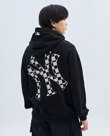 2581 - HÀNG CHÍNH HÃNG - ÁO HOODIE MLB - NY MEGA - ĐEN - CODE: 3AHDO0134